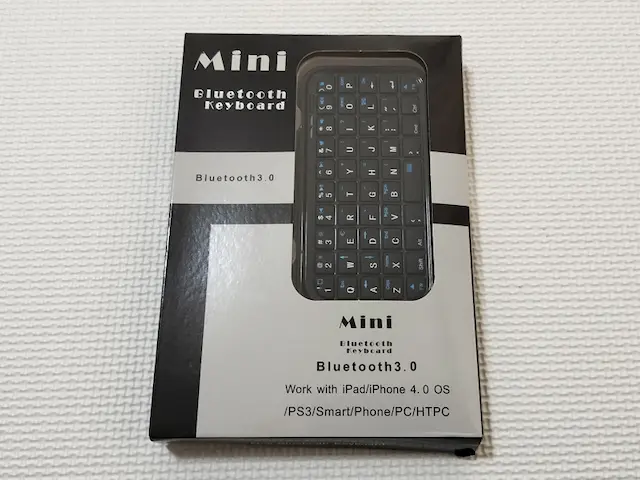 ミニキーボード 箱