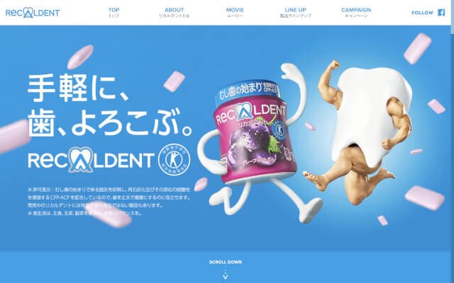 リカルデントホームページ
