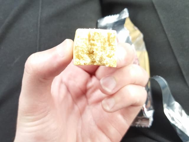 トップバリュ　ライトミールブロック　メープル味　中身